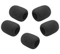 cyclingcolors 5x filtro antipop microfono audio spugna antivento schiuma nero filtri, tipo E