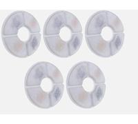 cyclingcolors 5x filtro fontanella per gatti spugna schiuma acqua fontana, rotondo 127mm