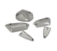 cyclingcolors 5x lente freccia Protezione lente indicatore di direzione anteriore e posteriore in plastica per moto scooter ciclomotore compatibile con MBK Nitro Yamaha Aerox