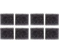 cyclingcolors 8x filtro fontanella per gatti rettangolare acqua spugna fontana schiuma nero, 38mm