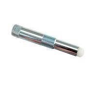 cyclingcolors Blocco Pistone Universale M14 con Tappo Terminale in Nylon Strumento di Regolazione del Motore del Motorino del Ciclomotore del Motociclo, Argento, Taglia Unica