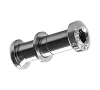 Cyclingcolors, Bullone Di Fissaggio Unisex Adulto, Argento, 8mm x 25mm