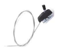 cyclingcolors Cavo Leva acceleratore Comando Trasmissione per Tosaerba e trattorini compatibili con, Lunghezza 1,8m