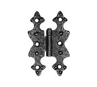 cyclingcolors Cerniera antiche per mobile ferro battuto sfumato 70x45 ante legno piana vintage nero bronzo cerniere
