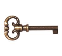 cyclingcolors Chiave serratura antichi ante mobili armadio cassetti bronzata arte povera ottonata (chiave inglese-ottone antico)
