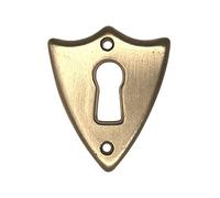 cyclingcolors Chiave testa falsa serratura bocchetta antichi mobili armadio cassetti mobile (bocchetta directoire-ottone antico)