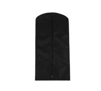 cyclingcolors Copriabiti in tessuto con cerniera custodie porta abiti Antipolvere, 65x160 cm nero