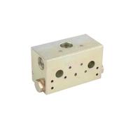 cyclingcolors disco pistone intermedio, valvola di divisione modulare, distributore, blocco ingrassatore, base modulare, lubrificazione, trattore per macchine agricole, 25 mm³