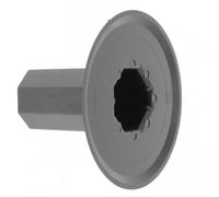 cyclingcolors Fiaschetta di guida scorrevole Ø122 mm per tubo ottagonale da 40 mm tapparella persiana grembiule finestra avvolgimento