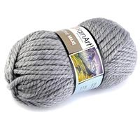 cyclingcolors Filato acrilico per maglieria, gomitolo di lana, maglia, maglione, gilet, calzino, sciarpa, cappello, uncinetto, 250 g, lunghezza 105 m, grigio perla