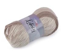 cyclingcolors Filato per calze in lana calda hygge norvegese scandinavo 100 g lunghezza 420 m, beige chiaro