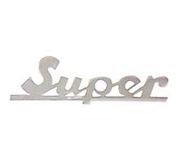 cyclingcolors Fregio Parabrezza Anteriore Compatibile con Piaggio Vespa Super Logo Stemma carrozzeria restauro Scooter Riferimento Originale 121080