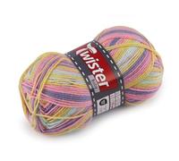 cyclingcolors Gomitolo di lana da 50 g per lavorare a maglia e uncinetto, lunghezza 210 m, multicolore