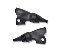 cyclingcolors Gomma copri leve copertura antipolvere per moto quad enduro mx bmx scooter, Nero