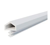 cyclingcolors Guarnizione per porte e finestre 10mm x 5,5mm bianco gomma termoplastica TPE striscia flessibile isolamento (lunghezza 1m)