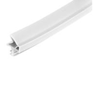 cyclingcolors Guarnizione per porte e finestre 12mm bianco gomma termoplastica striscia flessibile isolamento, 1 metro