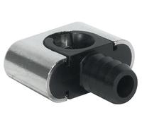 cyclingcolors Guida asta, per asta di serratura a spagnoletta profilata, da inserire, ⌀ anta mobile 6 mm