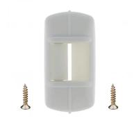 cyclingcolors Guida Cinghia Tapparella nastro spazzole rulli finestra supporto, 12-15mm bianco