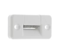 cyclingcolors Guida Cinghia Tapparella nastro spazzole rulli finestra supporto, fino a 23 mm bianco
