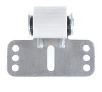 cyclingcolors Guida grembiule per tapparella in acciaio con ruota in PVC avvitata spessore 32mm interasse 65mm Tenda Avvolgibile Finestra Svolgitore Cassone Carpenteria
