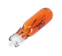 cyclingcolors LAMPADINA 12V 1.2W T5 W2x4,6D AUTO MOTO CICLOMOTORE TACHIMETRO LAMPADA (Arancione)