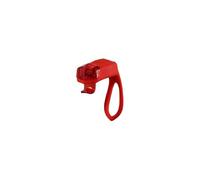 cyclingcolors Luce posteriore rossa per bicicletta, 2 LED, attacco reggisella