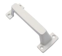 cyclingcolors Maniglia per porta da garage in PVC bianco 46mm