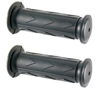 cyclingcolors Manopole moto 115 mm in gomma per manubrio ideali per scooter maxiscooter ciclomotore, nero