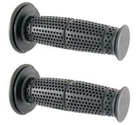 cyclingcolors Manopole moto 125 mm in gomma per manubrio ideali per scooter maxiscooter ciclomotore, nero