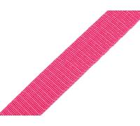 cyclingcolors Nastro cinghia in polipropilene, larghezza 20 mm, lunghezza 25 metri, corda per zaini, mobili, sedie, merceria, abbigliamento, rosa
