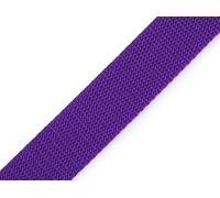cyclingcolors Nastro cinghia in polipropilene, larghezza 30 mm, lunghezza 25 metri, spessore 2mm, corda per zaini, mobili, sedie, merceria, abbigliamento, viola
