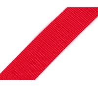 cyclingcolors Nastro cinghia in polipropilene, larghezza 38 mm, lunghezza 5 metri, corda per zaini, mobili, sedie, merceria, abbigliamento, rosso