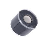 cyclingcolors nastro in silicone autovulcanizzante, autoagglomerante, ad alta temperatura, nero, lunghezza 11 metri, larghezza 50,8 mm