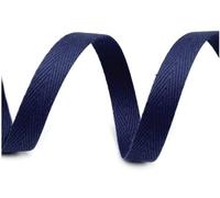 cyclingcolors Nastro in twill di cotone larghezza 10mm x lunghezza 50m, blu Parigi