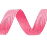 cyclingcolors Nastro in twill di cotone larghezza 20mm x lunghezza 50m, rosa chiaro