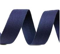 cyclingcolors Nastro in twill di cotone larghezza 30mm x lunghezza 50m, blu Parigi