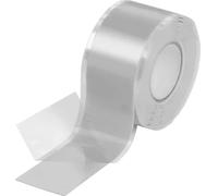 cyclingcolors nastro siliconico autovulcanizzante, autoagglomerante, ad alta temperatura, trasparente, lunghezza 3 metri, larghezza 25,4 mm