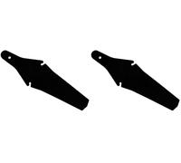 cyclingcolors parafango Bici Nero Posteriore Universale Sella Bicicletta MTB (Confezione da 2)