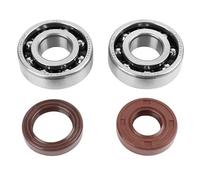 cyclingcolors paraolio + cuscinetto di biella moto scooter ciclomotore compatibile con am6 minarelli mbk xpower yamaha tzr rieju mrt beta rr 6204-2rs