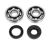 cyclingcolors paraolio + cuscinetto di biella moto scooter ciclomotore compatibile con am6 minarelli mbk xpower yamaha tzr rieju mrt beta rr 6303-2rs