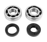 cyclingcolors paraolio + cuscinetto di biella moto scooter ciclomotore compatibile con minarelli am6 mbk xpower limit yamaha tzr rieju mrt beta rr 6204+6303