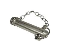 cyclingcolors perno traino trattore gancio rimorchio attacco asse spina scatto spinotto carrellino acciaio auto, 25,4mm x 136mm