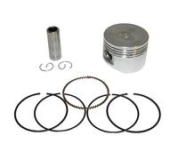 cyclingcolors Pistone e fasce elastiche moto ciclomotore motore 50cc compatibile con gy6 152qmi D 52mm