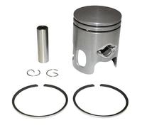 cyclingcolors Pistone e fasce elastiche moto ciclomotore motore 50cc compatibile con MBK niro ovetto Yamaha Aerox Neos Malaguti F12 D 40mm
