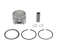 cyclingcolors Pistone e fasce elastiche moto ciclomotore motore 50cc compatibile con peugeot tweet vivacity speefight sym D 37mm asse 10mm