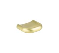 cyclingcolors Pomello per cassetto 32 mm - Pomello per mobile design per armadio/comò con vite - Finitura oro spazzolato