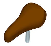 CYCLINGCOLORS SELLEMOUSSE, Sella Unisex-Baby, Marrone, 22mm