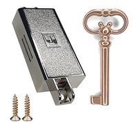 cyclingcolors Serratura per armadio a stringa mobili chiave ottone oro arredamento buffet armadio antichi anta, Sinistra