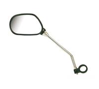 cyclingcolors specchietto retrovisore universale bici bicicletta strada città scatto fisso singlespeed MTB ovale con lente catadiottrica riflettente sinistra