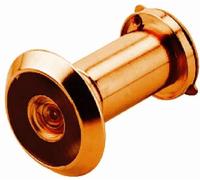 cyclingcolors Spioncino per porta, Ø 12 mm, fino a spessore porta 62 mm, ottone brunito